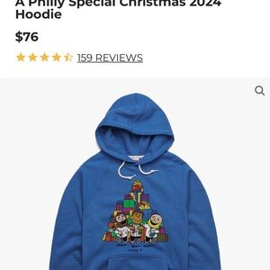 Vera Blue Christmas Hoodie
